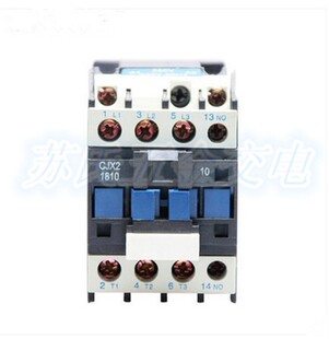 全铜线圈银触点小型常开 家用交流接触器18A CJX2 1810 380V220V
