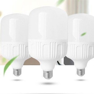 led灯泡 节能灯泡亮白光E27螺口家用照明 三防灯 圆形球泡灯