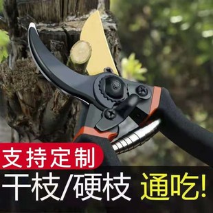 日本加厚SK5钢树枝剪刀强力剪粗枝园林剪外贸修剪果树修枝剪