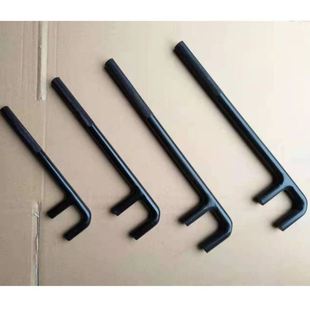 钢制F型扳手 钢制两爪阀门扳手 F型阀门扳手45号钢 用于法兰阀门