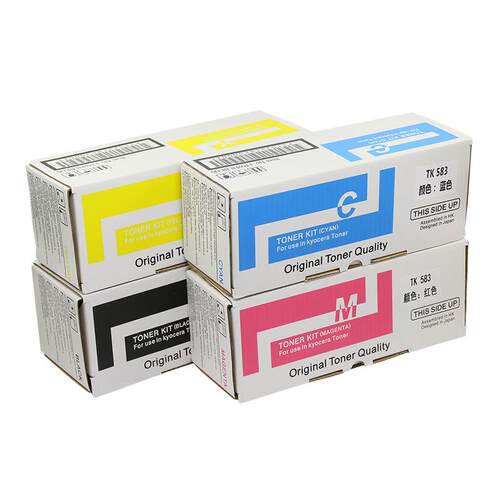 适用5150 京瓷TK-583 TK-584粉盒 FS-C5150DN P6021CDN打印机墨粉