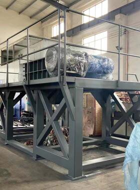 大型多功能家双沙发床垫家具电破碎机机木材头轴料工业固废撕946