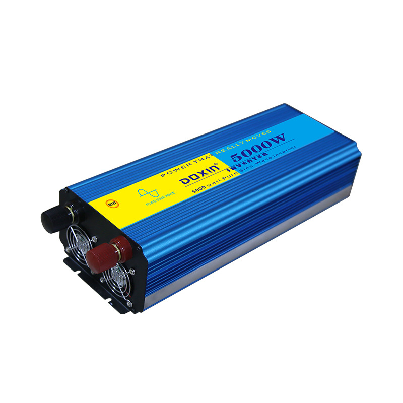 DOXIN 5000W纯正弦波逆变器 大功率光伏太阳能家用逆变电源 带LCD