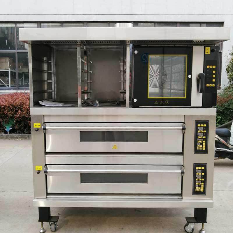 两层四盘电烤箱连5盘热风炉12盘冷藏醒发箱 咖啡面包房组合炉,清洗/食品/商业设备,肉制品加工设备,淘宝优惠券,粉丝福利购,淘宝优惠卷