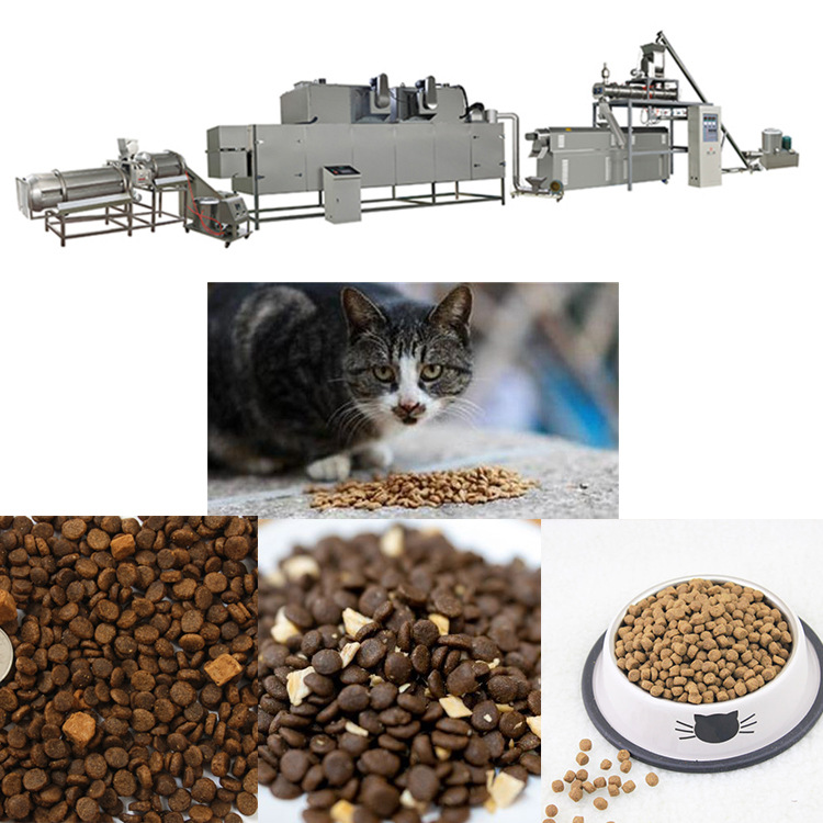 猫粮生产机器设备 猫粮加工机械 猫粮生产线 猫饲料生产机器设备