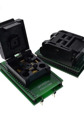 TQFP32 烧录座LQPFP48 QFP32转DIP32 DIP48编程座 烧写座测试IC座