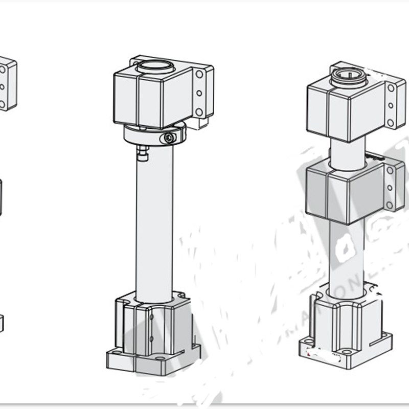 机构安装组件底座/立柱/锁块/加强块ZCD01-D35 ZCD18 ZCD11 ZCD16