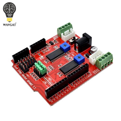 Stepper motor drive SHIELD 两路步进电机驱动扩展板