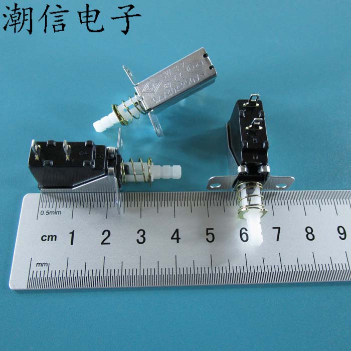 KDC-A10 功放电源开关 SW-3-2 按键自锁按钮开关2脚 可直接拍买
