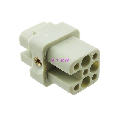 HARTING哈丁重载连接器 09210073101 母芯 HAN-7D-F 7针航空插头