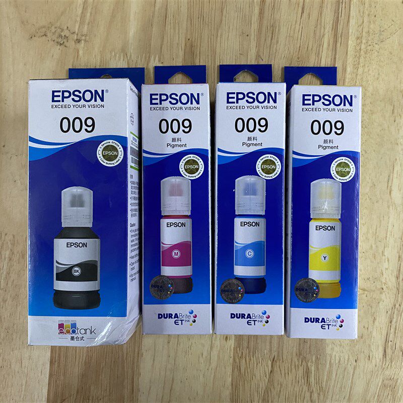 爱普生EPSON原装009墨水epsonL6558 L6578 L15158 L15168原装墨水