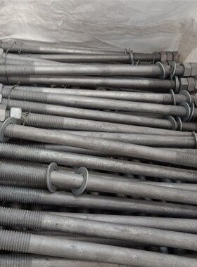 热镀锌双头螺杆套装电力横m担M16M18*200*250*280*300*320*500