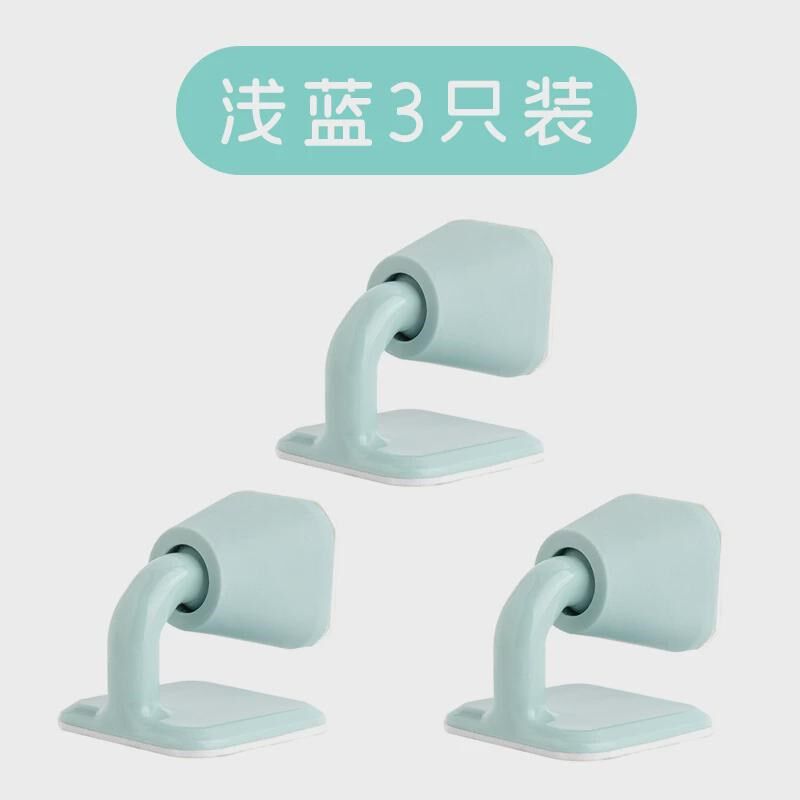 门吸免打孔家用门挡器防撞门碰强磁器厕所吸门器挡门卫生间新款