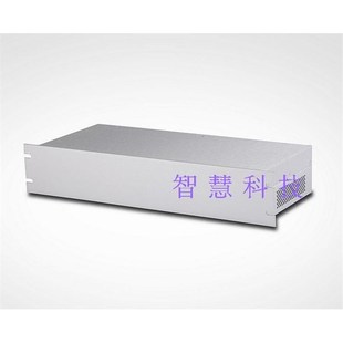 19英寸机柜外壳 散热金属仪表壳体 全铝机箱2U:88*482.6*200