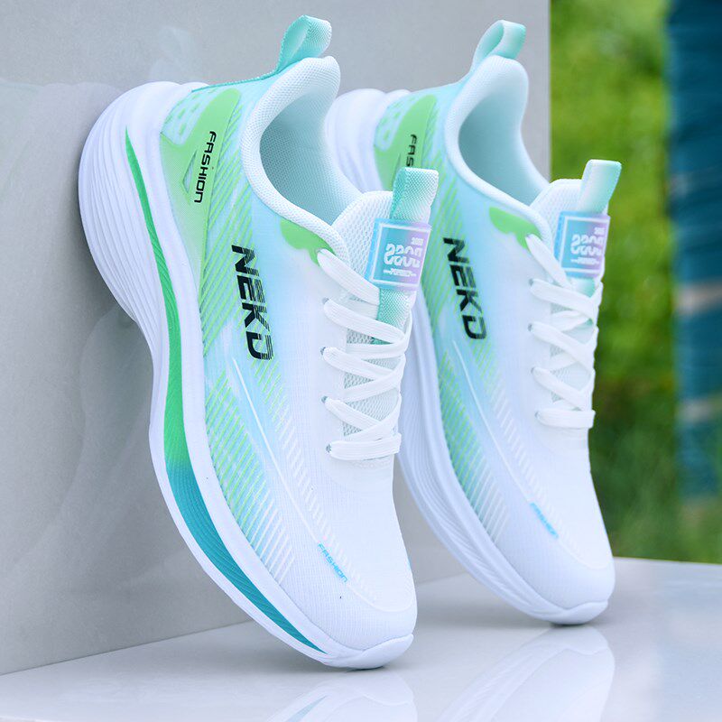 男鞋2025春季新款运动鞋男款透气网面减震跑步鞋休闲鞋子超轻网鞋