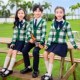 校服小学生套装 秋冬毛衣三件套幼儿园园服 英伦学院风儿童班服长袖