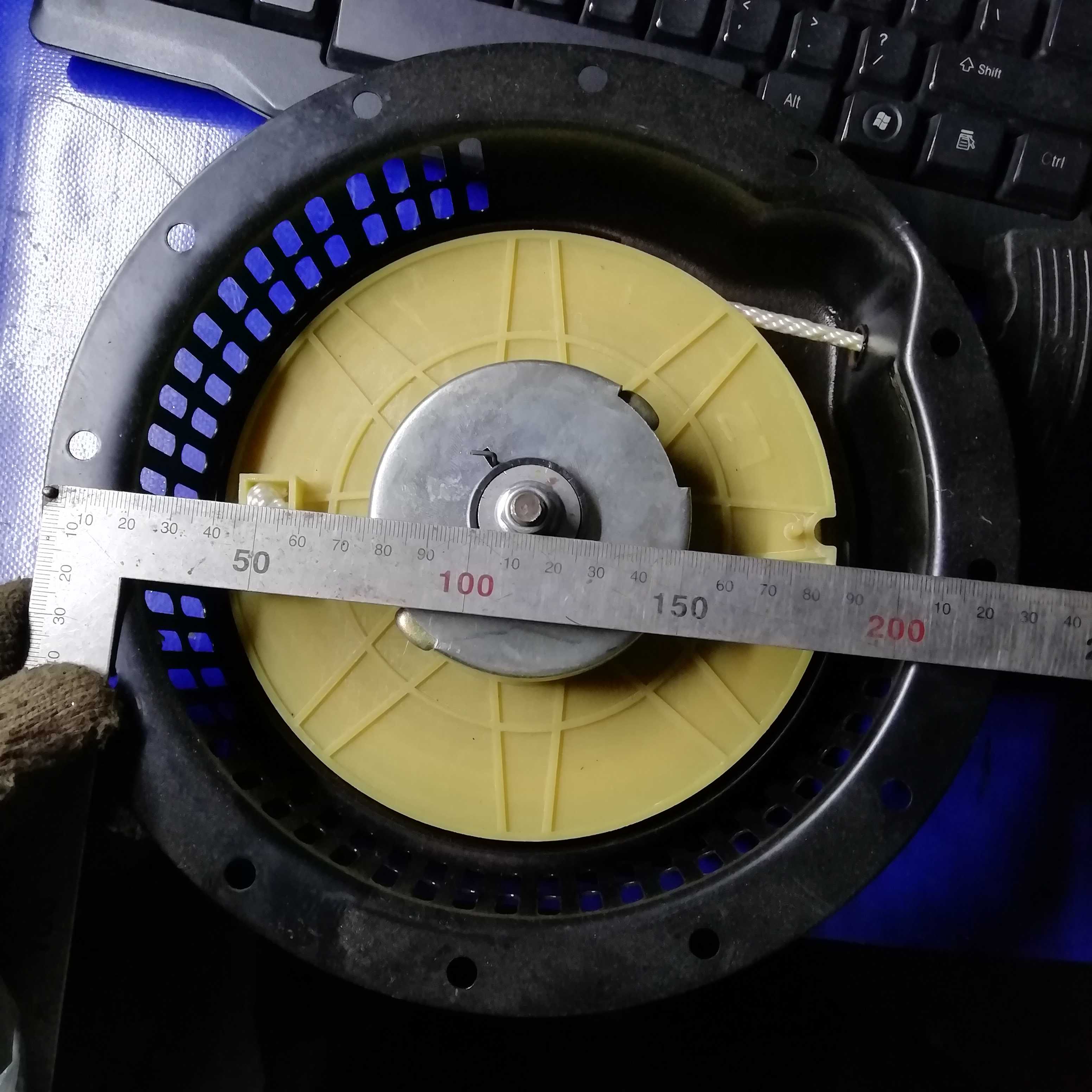 1800转186风冷柴油机单缸启D动盘反启动盘手拉启动器手拉盘