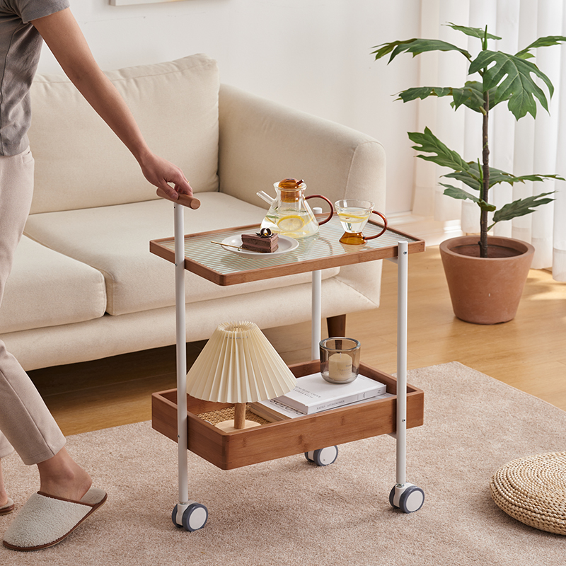 边几移动茶几茶几简约小桌子迷你角桌小方桌沙发边桌桌头床小推车