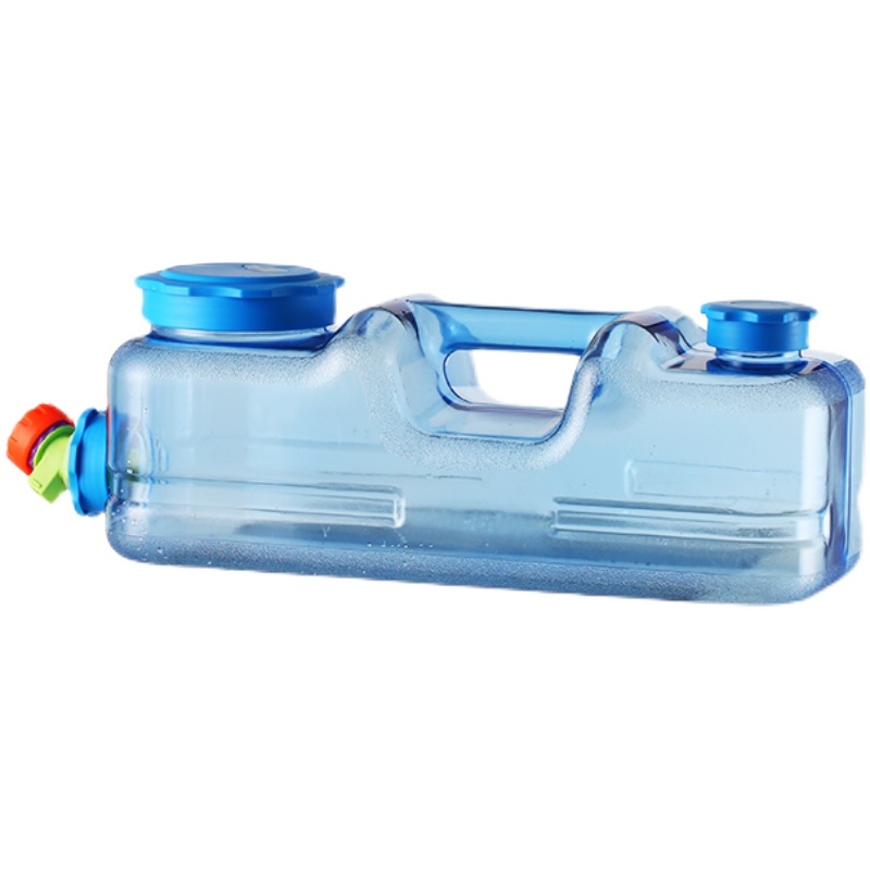 扁方形矮小水桶塑料桶矮小号功夫茶具储水泡茶用矿泉纯净水桶家用