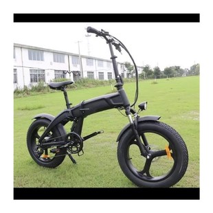 折叠电动自行车20寸助力车48v锂电池雪地车代步车便携车成人电车
