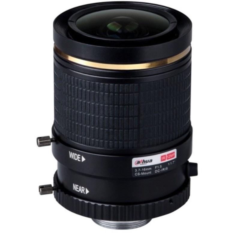 大华DH-OPT-117F3716D-1R12MP 1200万1/1.7英寸3.7-16Ymm高清镜头