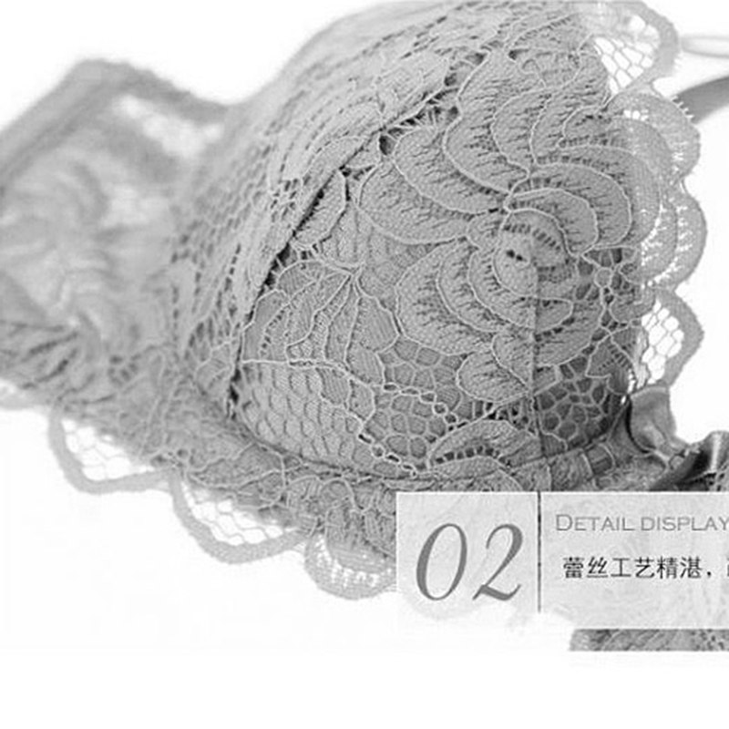 白色秋冬胸罩42大胸40大码E罩杯薄款内衣套装女B杯C杯D杯聚拢文胸