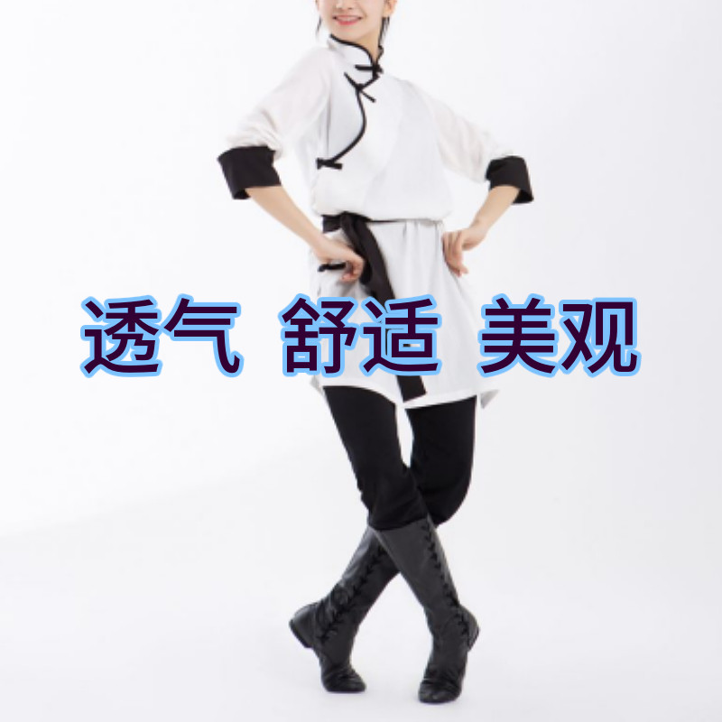 蒙族靴蒙古靴子女藏族新疆舞靴子男蒙藏舞蹈表演鞋蒙古鞋子蒙古女