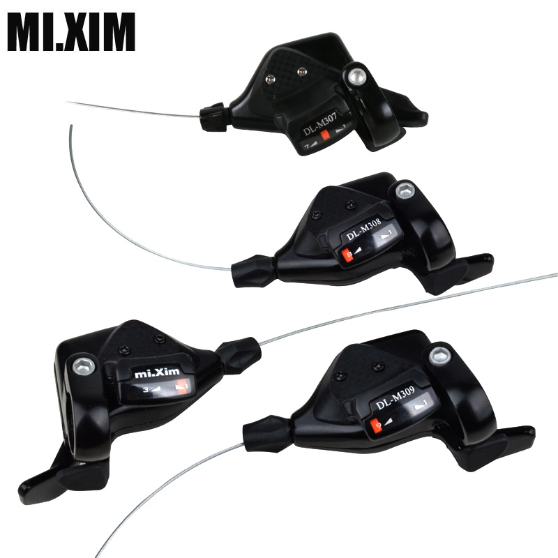 MI.XIM 山地小轮自行车24速27速变速指拨8速9速两件式指拨杆变速