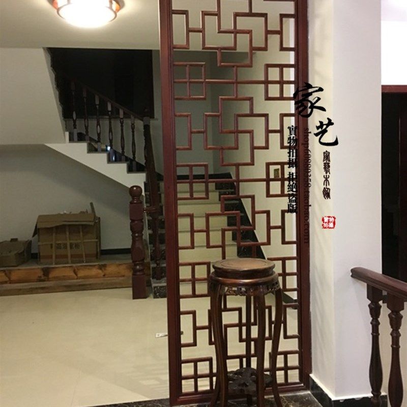 东阳木雕中式装修仿古镂空实木花格悬吊式天花板玄关隔断门窗背景,家居饰品,木雕,淘宝优惠券,粉丝福利购,淘宝优惠卷
