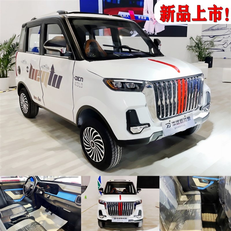 新款新能源四轮电动汽车成v人家用女性代步轿车油电两用接送孩子