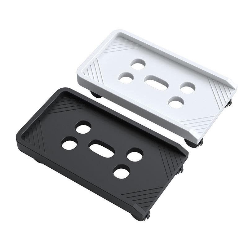 台式主机托海景房大号电脑机箱底座架置物架双层可移盘动托架支架