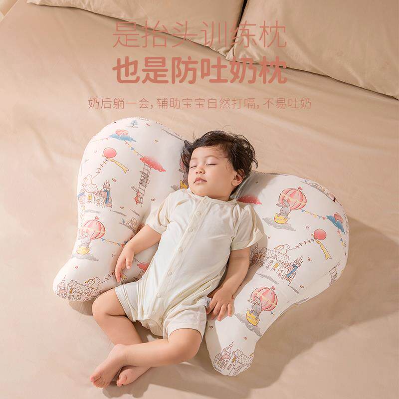 趴睡枕婴儿排气枕新生趴趴枕宝宝安抚防胀气抬头训练枕二月闹