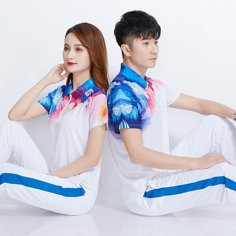 夏季健步走运动服套装男大码佳木