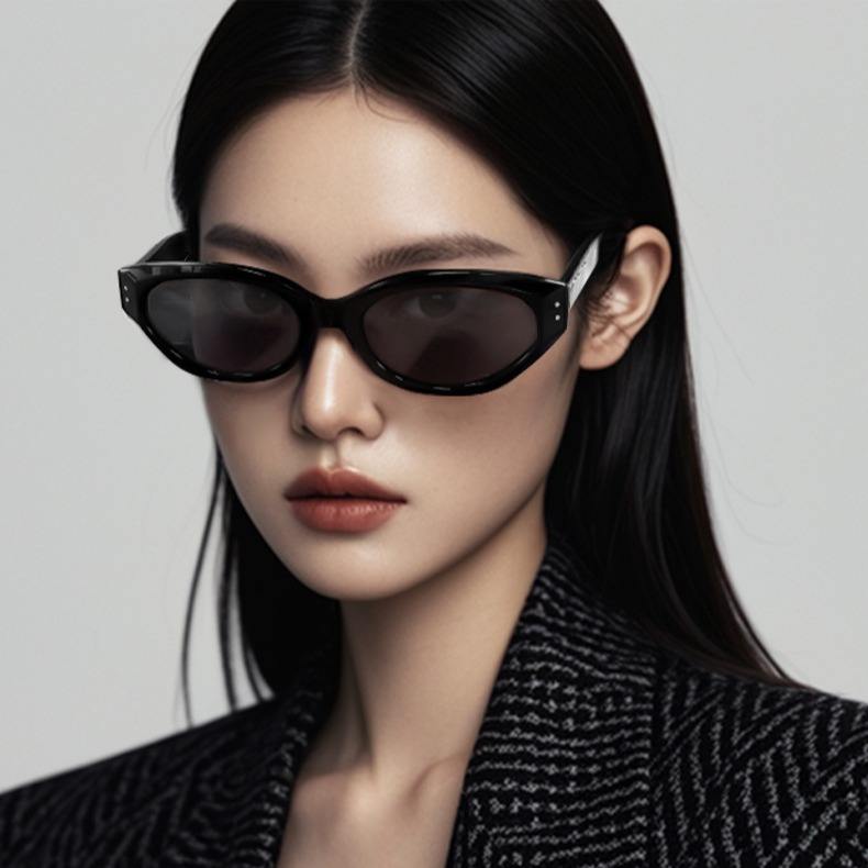 女潮高级感防嗮紫外线墨镜太阳镜