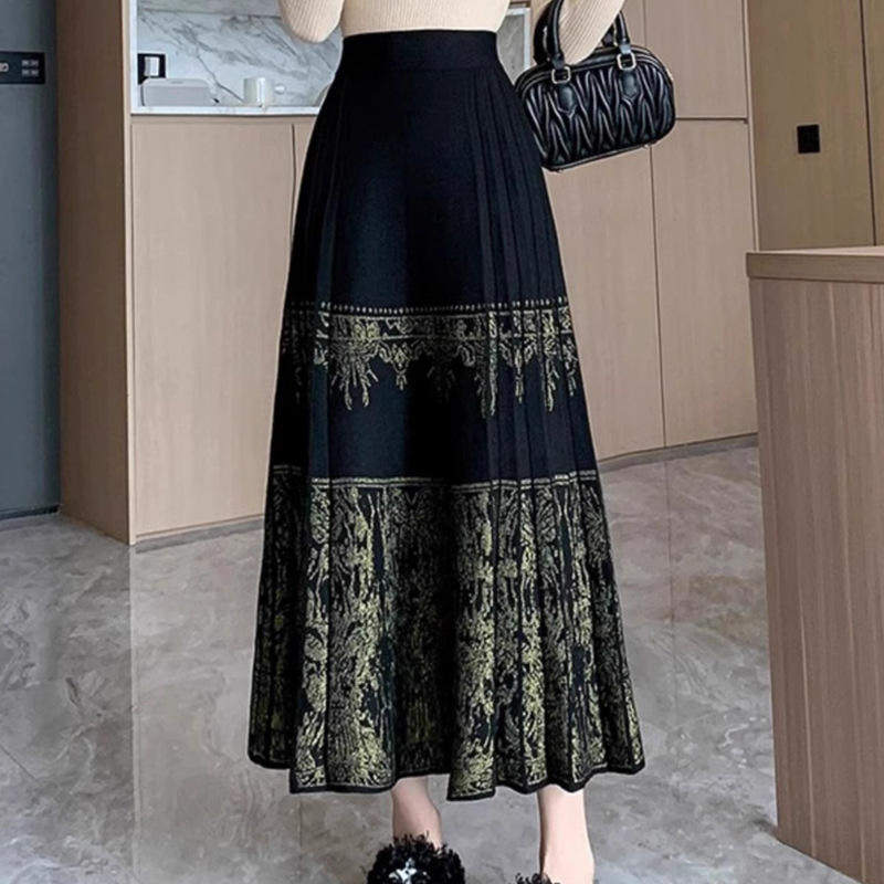 新中式改良汉服气质半身裙女成人