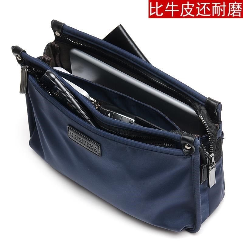 新款牛津纺手包休闲男士手拿包帆布男包包小单肩包韩版斜挎背包潮