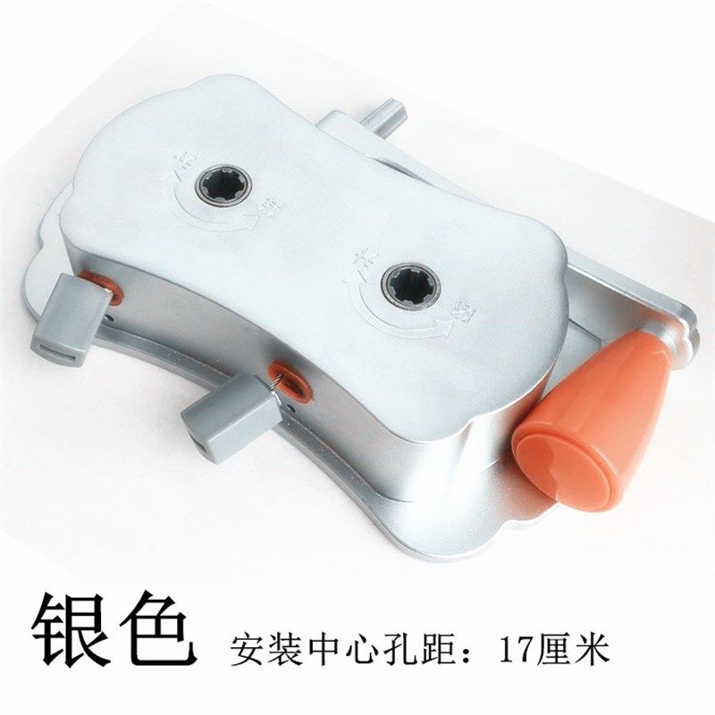 改装加长钢丝绳广告条幅晾衣架手摇器升降双线阳台晒衣架摇手摇把