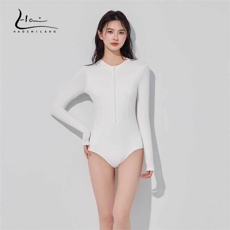 连体泳衣女2025新款游泳馆专用初学者竞速游泳衣保守显瘦遮肚泳装