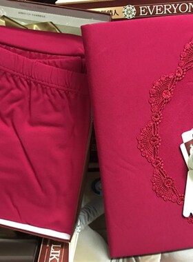 新品女士长绒棉舒毛纯色蕾丝圆领厚款保暖内衣秋衣秋裤套装86063