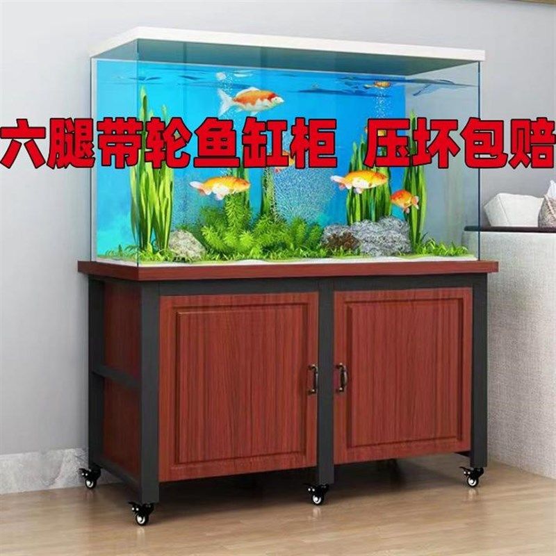 大型承重鱼缸底柜客厅鱼缸架子铁艺置物架鱼缸桌子底座底架鱼缸架