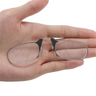 没有腿的老花镜无脚无腿老花镜没有镜腿的老花镜鼻夹老花镜
