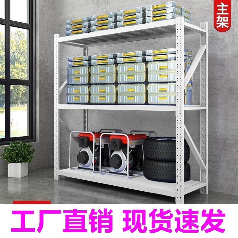 落地展示架重型铁架子稳固家用多功能置物架仓库多层超市仓储货架