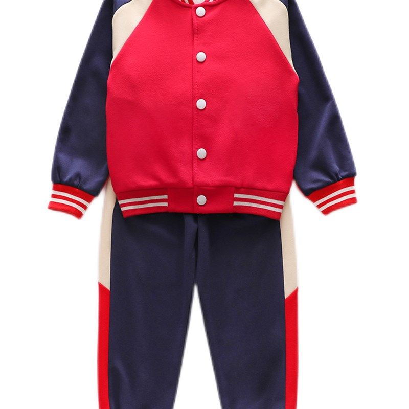 幼儿园园服春秋装马甲三件套学院风秋冬季儿童加厚班服小学生校服