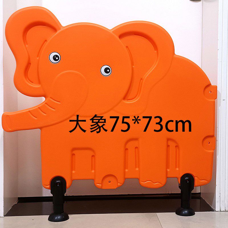 幼儿园厕所挡板卫生间隔板卡通塑料防水板小便挡S板儿童蹲便隔断