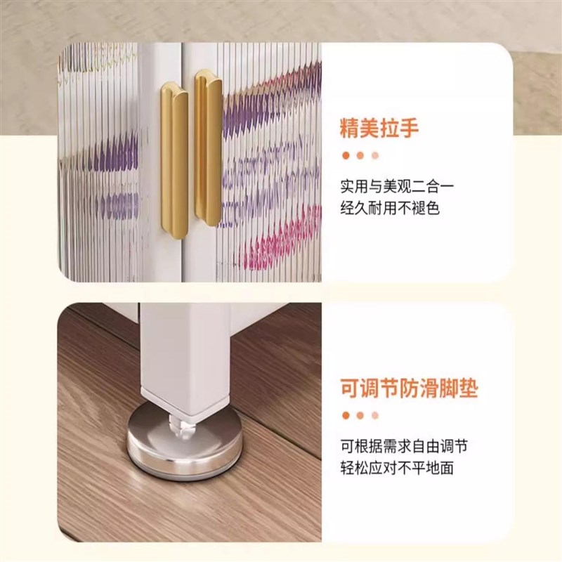 婴儿喂养台收纳柜落地宝宝用品置物架多层整理玩具奶粉罐储物柜子