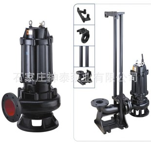立式 自动搅匀潜水排污泵 污水泵 无堵塞切割排污泵