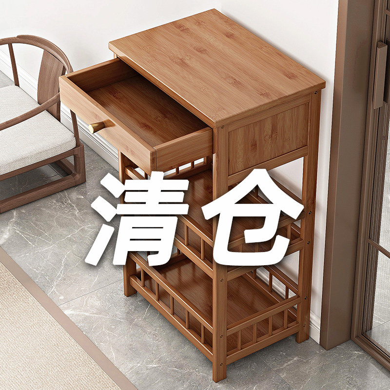 置物架餐边柜一体靠o墙茶水架客厅厨房餐厅杯子收纳架储物茶叶柜