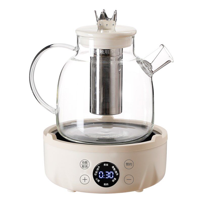 多功能家用全玻璃养生壶办公室花茶烧水煮茶壶小型煎药壶煲汤煮粥