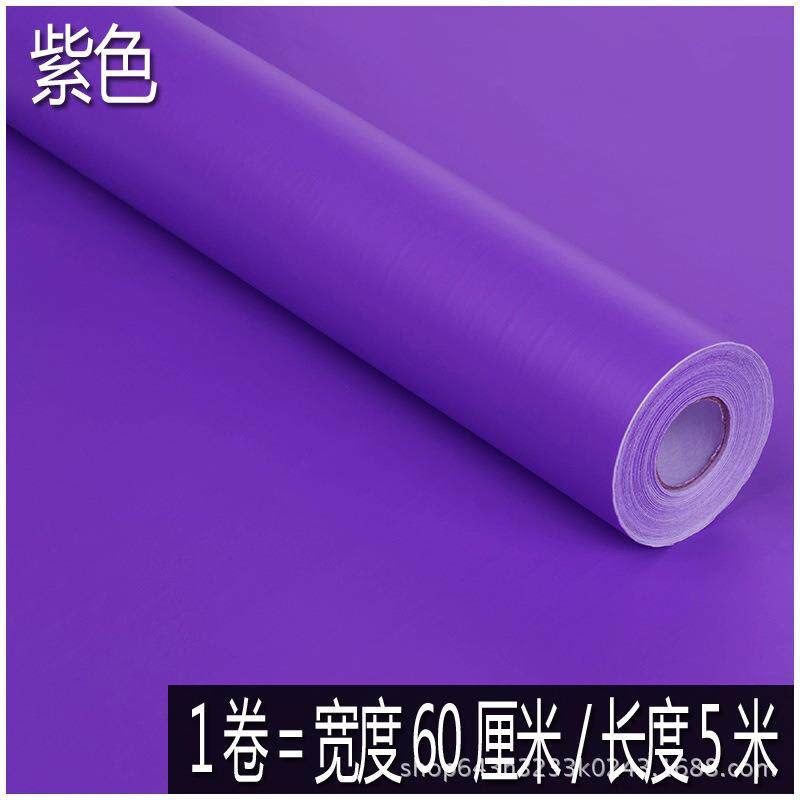 即时贴刻字防水自粘贴纸卧室温馨墙壁纸装饰淡绿色幼儿园家具翻新