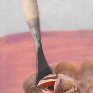 Y001 高速钢雕刻刀 钢凿  浅圆刀实木奇石底座挖槽工具 锋利包邮